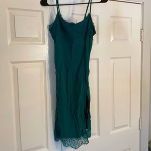 WORN ONCE green Forever 21 dress